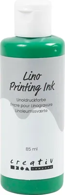 Produktbild von Creativ Company Linoleumfarbe, grün, 85 ml 1 Flasche