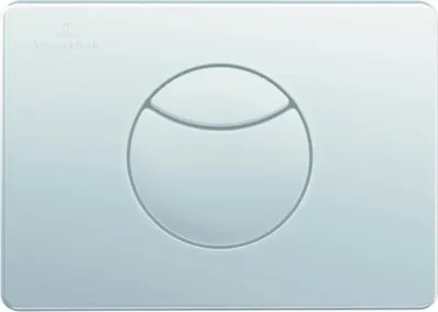 Immagine prodotto di Villeroy & Boch ViConnect plaque de déclenchement pour WC, chasse d'eau à 2 quantités, 205x145x22mm, 92248569, 92248569