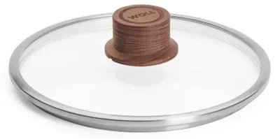 Produktbild von WOLL Sicherheitsglasdeckel EcoLogic Ø20cm mit Holzdeckelknopf