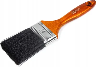 Zdjęcie produktu dla Pędzel płaski malarski do lakierowania LAKRA sztuczne włosie 5 cm Polax