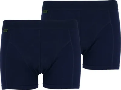 Produktbild von Boxershorts Basset Bambus 2er-Pack – Marine – XXL