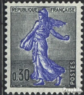 Produktbild von Briefmarken Frankreich 1961 Mi 1336 (kompl.Ausg.) postfrisch Säerin