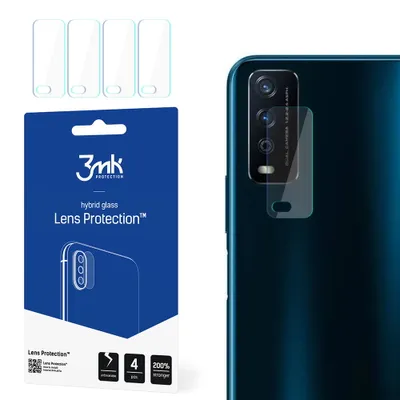 Produktbild von 3mk Hybridglas Lens Protection für Vivo Y12G Kamera Objektiv Kameralinse 0,16mm 6H (4 Stück)