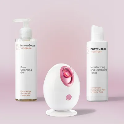 Produktbild von Tiefenreinigendes Gesichtsbehandlungspaket Kombucha InnovaGoods .