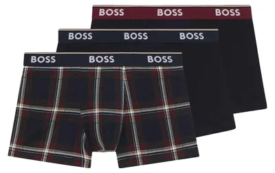 Produktbild von Boss - "Bodywear" Boxershorts für Herren (3er-Pack) GT22671 (L) (Schwarz/Schwarz)