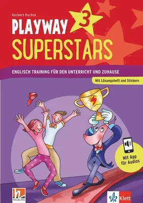 Obrázok produktu pre Playway 3. Ab Klasse 1. Activity Book Superstar Training Klasse 3