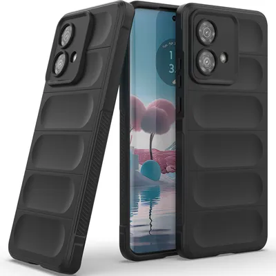 Image de Etui pour Motorola Edge 40 Neo Soft TPU Silicone Shockproof Protective Case Black