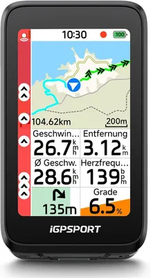 Productafbeelding van GPS fietscomputer - 3 inch touchscreen - Kaarten en spraaknavigatie - IPX7
