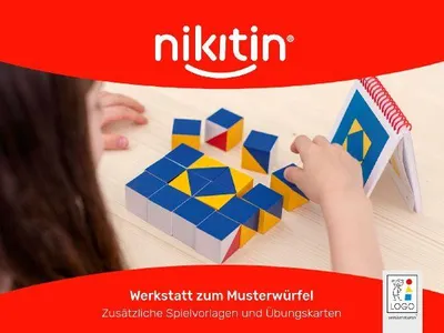 Produktbild von Das Nikitin Material. N1 Musterwürfel: Werkstatt Übungskarten und Spielvorlagen zum Musterwürfel
