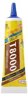 Produktbild von Avizar, T8000 Kleber 50ml für Rückglas und LCD Display, Gelb