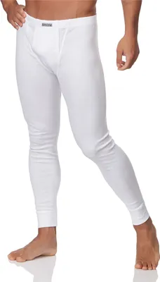 Image de Caleçon long Timone pour homme (blanc, taille M)