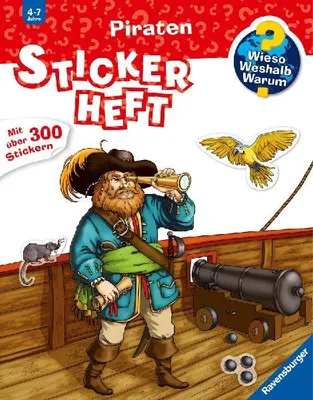 Produktbild von Wieso? Weshalb? Warum? Stickerheft: Piraten