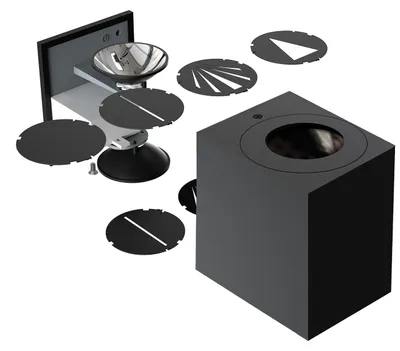 Obrázok produktu pre LED vonkajšie nástenné svietidlo Canto Kubi 2 IP44 biele