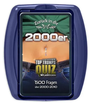 Produktbild von Top Trumps Quiz - 2000er Quizspiel Wissensspiel