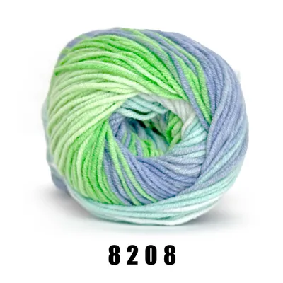 Zdjęcie produktu dla YarnArt Jeans Crazy 8208 grün-blau-Töne
