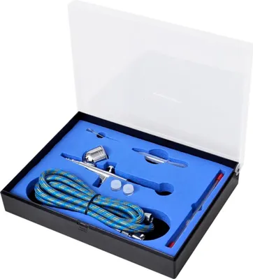 Immagine prodotto di Set Aerografo con Ugelli di 0,2 / 0,3 / 0,5 mm