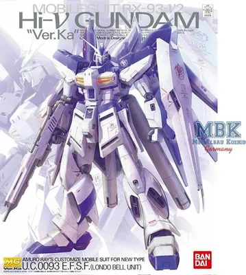 Zdjęcie produktu dla Bandai MG 1/100 RX-93-V2 HI-NU GUNDAM VER.KA