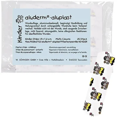 Image de Söhngen aluderm®-aluplast Nachfüllset Pflasterspender KINDER, 26 Kinderpflaster