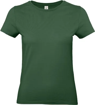 Produktbild von B&C TW04T | Damen T-Shirt / 100 E190 - Farbe: Bottle Green - Größe: XL