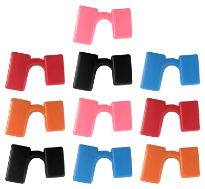 Produktbild von 10-teiliges Set Essstäbchen-Trainer, ergonomisch, robust, rutschfest, aus Kunststoff, für Kinder