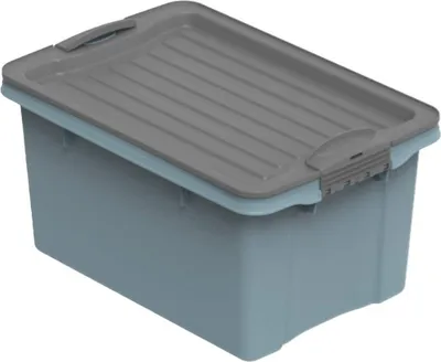 Produktbild von Stapelbox DIN A5, 4,5 l COMPACT, Farbe:Blau