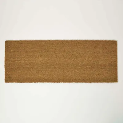 Produktbild von HOMESCAPES XL Fußmatte Kokos 45 x 120 cm - Fußmatte groß & rutschfest