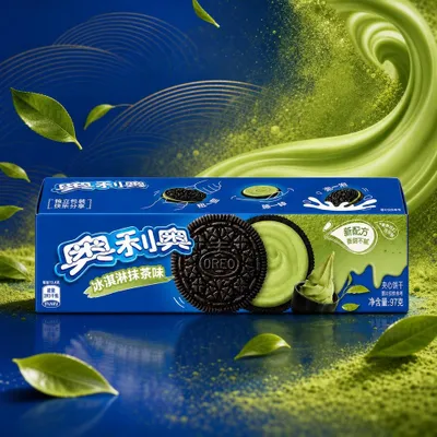 Immagine prodotto di Biscotto Oreo Sandwich al gusto Matcha 97g (CINA)