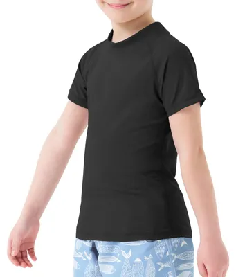 Productafbeelding van MEETWEE Zwemshirt voor jongens, korte of lange mouwen, kinderzwemshirt met UV-bescherming, kinderswimkleding