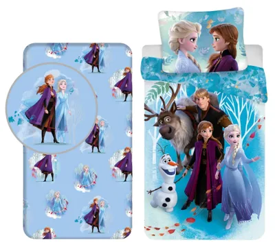 Produktbild von Frozen-Bettbezug + Spannbetttuch