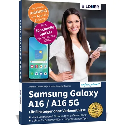Produktbild von Samsung Galaxy A16 / A16 5G - Für Einsteiger ohne Vorkenntnisse