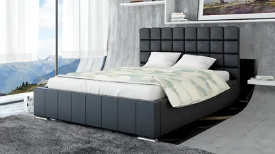 Produktbild von Polsterbett Bett Doppelbett MATTEO XL 180x200cm inkl.Bettkasten