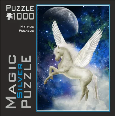 Zdjęcie produktu dla M.I.C. Metallic Pegasus Puzzle 1000 elementów