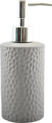 Produktbild von MSV Seifenspender "FIDJI" Flüssigseifen-Spender Keramik, Fassungsvermögen 300ml 8,5 x 8,5 x 18 cm