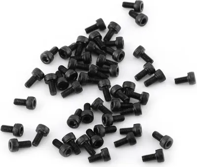 Imagen del producto de Juego de tornillos hexagonales con cabeza plana (M3, rosca completa, 6 mm de longitud, 50 unidades)