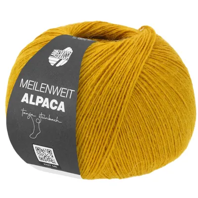 Produktbild von Lana Grossa - Meilenweit 100g Alpaka 2004 safrangelb