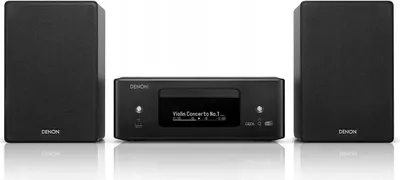 Zdjęcie produktu dla Denon N-12DABBKE2, Czarny, 1 dysków, 65 W, 2-drożny, DAB, DAB+, FM, 87,5 - 108 MHz