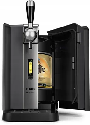 Zdjęcie produktu dla Philips PerfectDraft HD3720/26, 6 l, Nalewak do piwa beczkowego, Hoegaarden, Leffe, 1,5 bar, Czarny, Chrom, Metaliczny, 32 °C