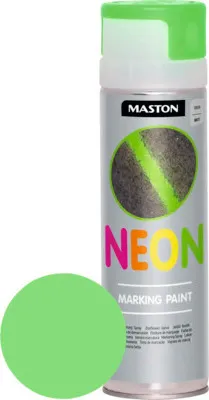 Produktbild von Sprühlack Maston NEON Markierungsspray grün 500 ml