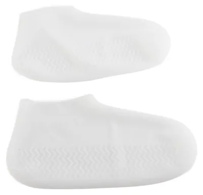 Produktbild von Regen-Überschuhe Rutschfeste Silikon-Überschuhe Wasserdichte Schuhschoner für Männer, Frauen und Kinder