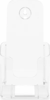 Produktbild von Prospekthalter einfach 1/3 A4 Hochformat, 2 Fächer