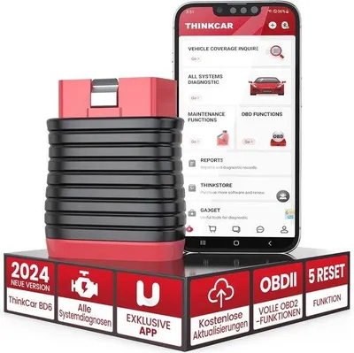 Obrázok produktu pre Bluetooth OBD2 adaptér – diagnostický nástroj pre automobily pre iOS a Android