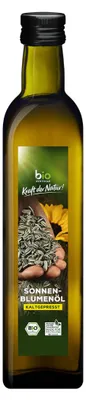 Zdjęcie produktu dla Biozentrale olej słonecznikowy z nasion słonecznika butelka 500ml