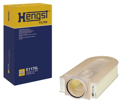 Imagen del producto de Filtro de aire HENGST E1170L, compatible con el Mercedes-Benz Clase C (sedán, modelo W204)
