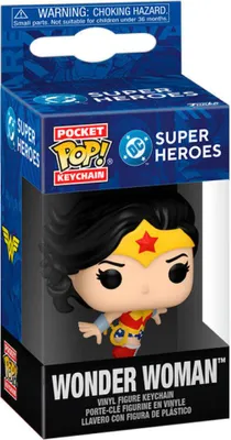 Immagine prodotto di DC Comics POP! portachiavi in vinile 4 cm New Classics - Won...