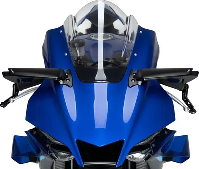 Immagine prodotto di PUIG 22252N Specchietto retrovisore Aileron adatto per YAMAHA YZF-R1 Nero