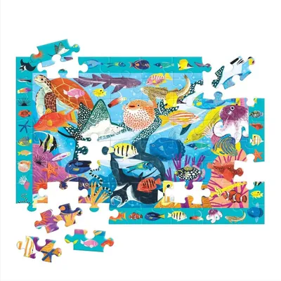 Productafbeelding van Mudpuppy Puzzel: Koraalrif, 64 stukjes