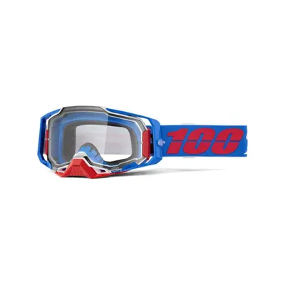 Produktbild von 100% SPEEDLAB Fahrradsonnenbrille - ARMEGA - Rot/Blau