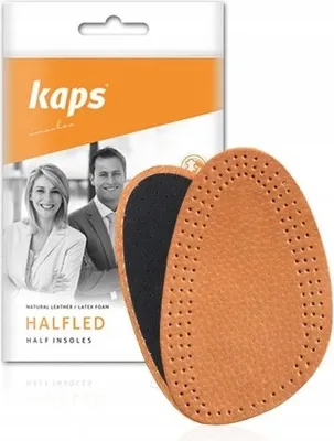 Produktbild von Komfortabel dämpfende Leder-Halbschuheinlagen Kaps Halfled - Größe 39/40 EUR