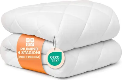 Productafbeelding van Dekbed 200 x 200 cm, 4-seizoenen, microfiber, voor tweepersoonsbed