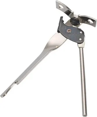 Productafbeelding van DIY Vlinderblikopener Zilver - Handig Keukenaccessoire 19 x 5,3 x 3,3